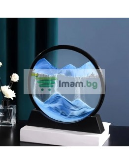 3D пясъчен часовник движещ живопис